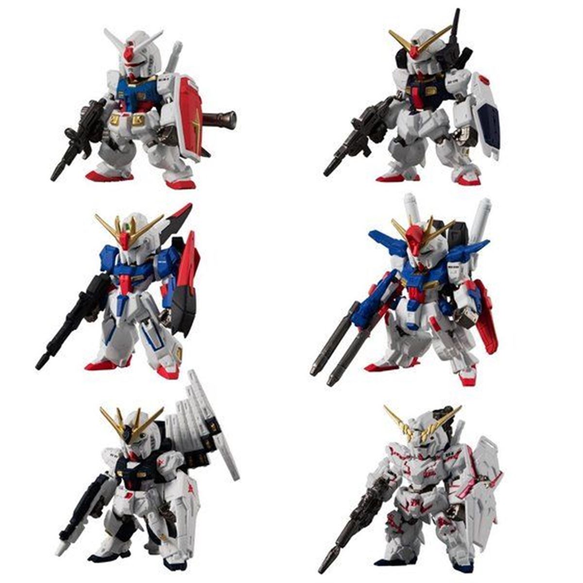 バンダイ、「FW GUNDAM CONVERGE」10周年記念メモリアルセットを