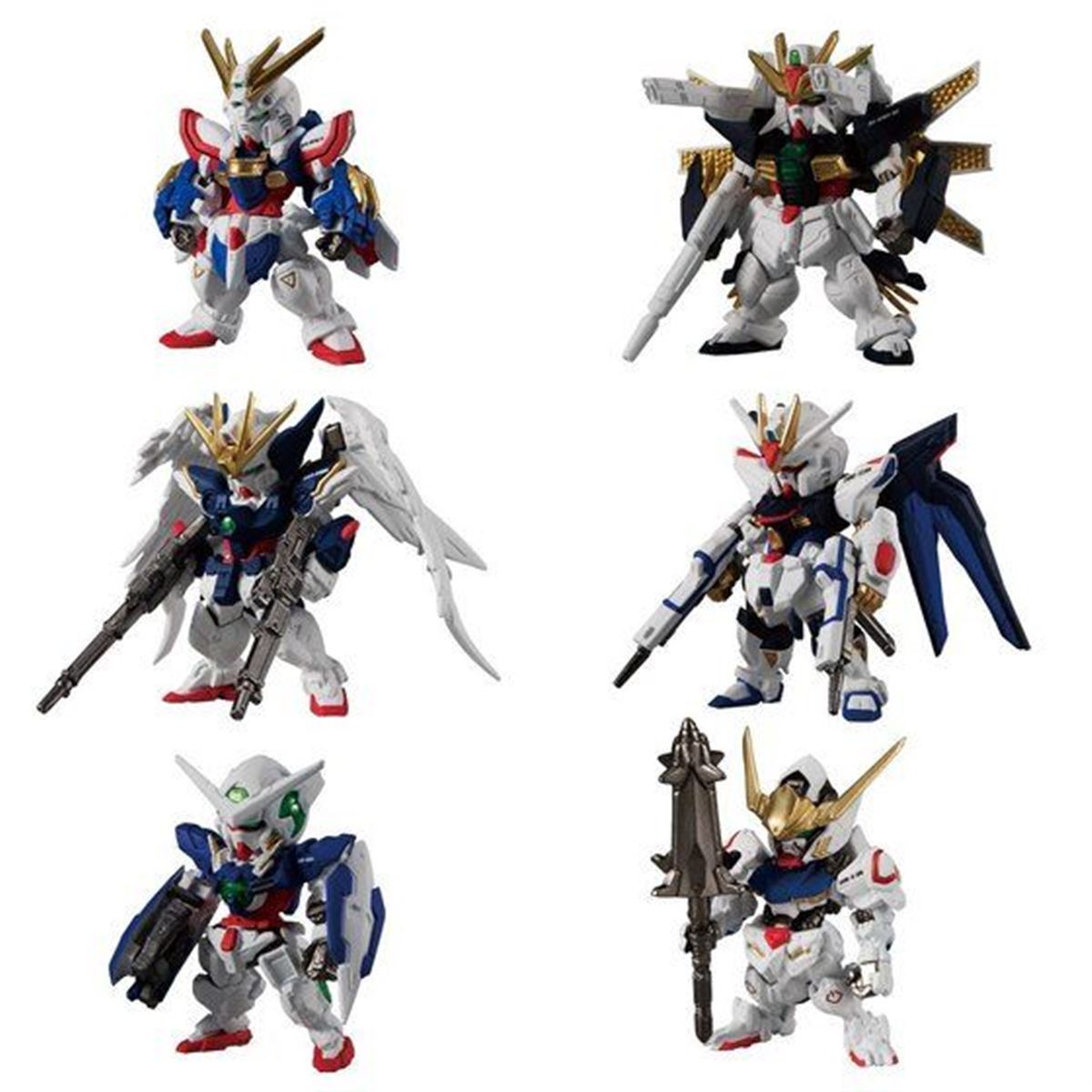 FW GUNDAM CONVERGE」10周年記念、アナザーシリーズ主役機6体が限定