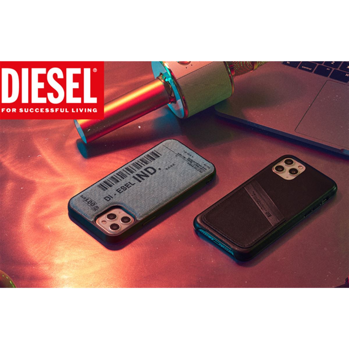 DIESEL」スマホアクセサリーコレクションが登場、iPhone 12用ケース