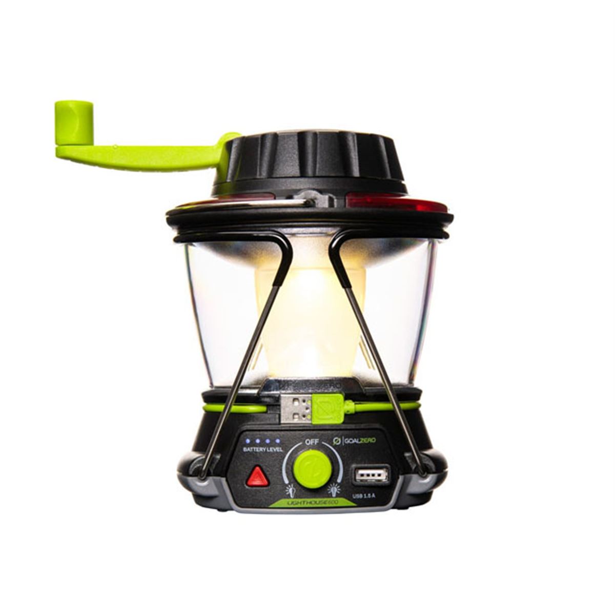 Goal Zero、手回し発電とUSB出力に対応したLEDランタン「Lighthouse