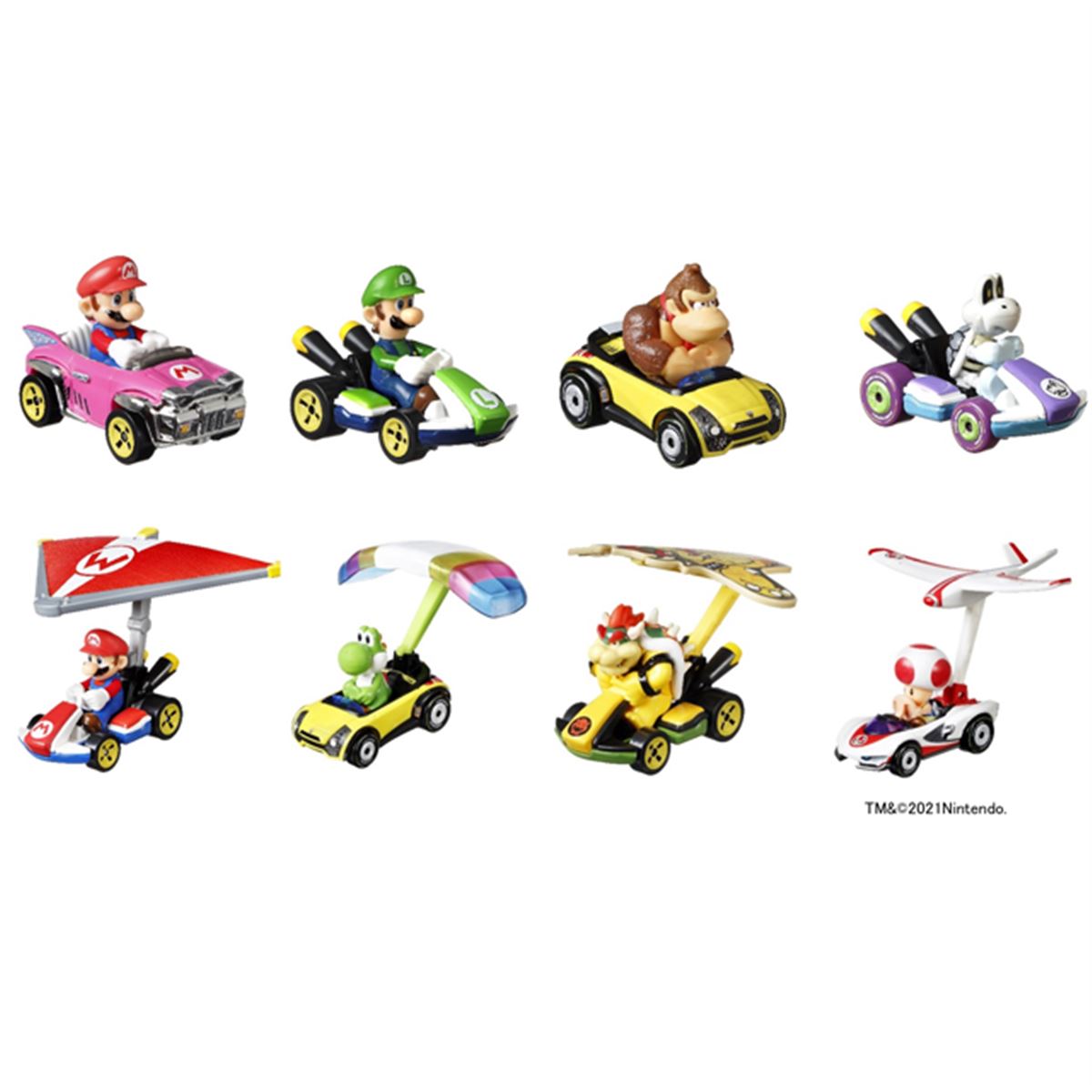 マリオカート ホットウィール グライダーアソート 6個 新品未開封マリオルイージ 20210215153046_780_.jpg