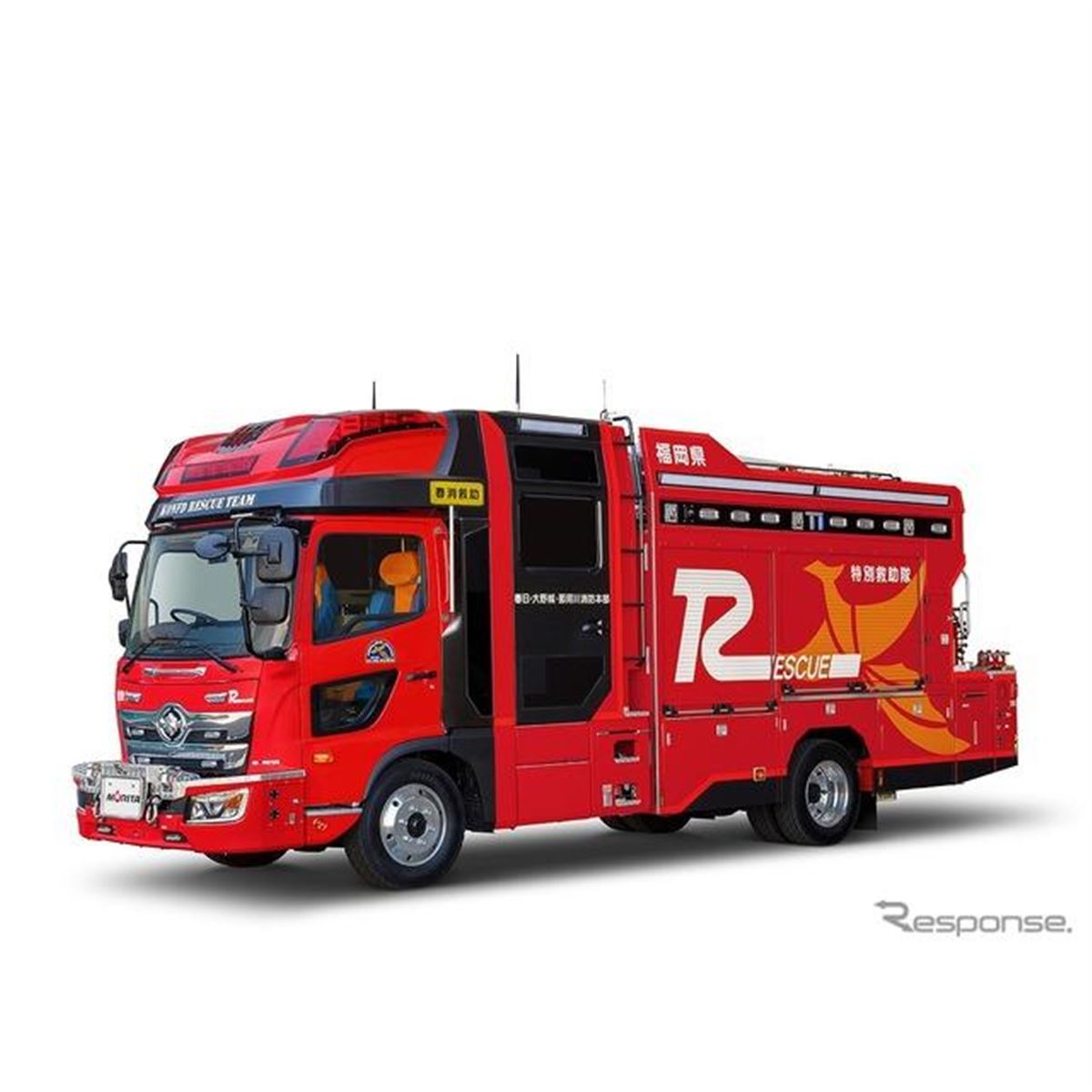 モリタ、消防レスキューカーをモデルチェンジ…地域を守る