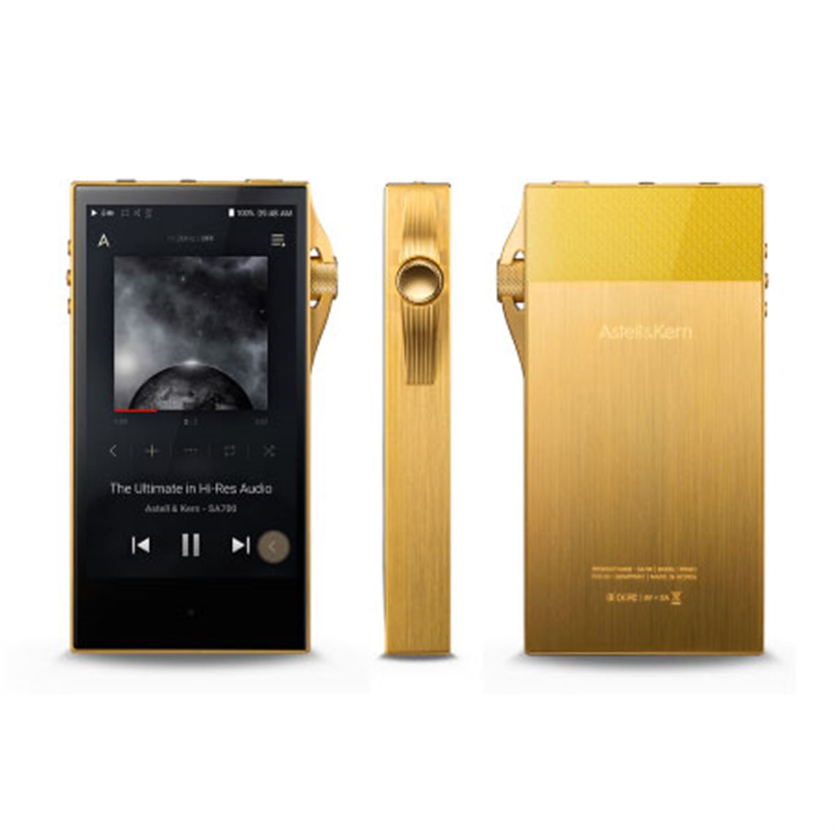 Astell&Kern AK100 ゴールド 本体 Astell&Kern、リミテッドカラーモデル「SA700 Vegas Gold」を3/12発売