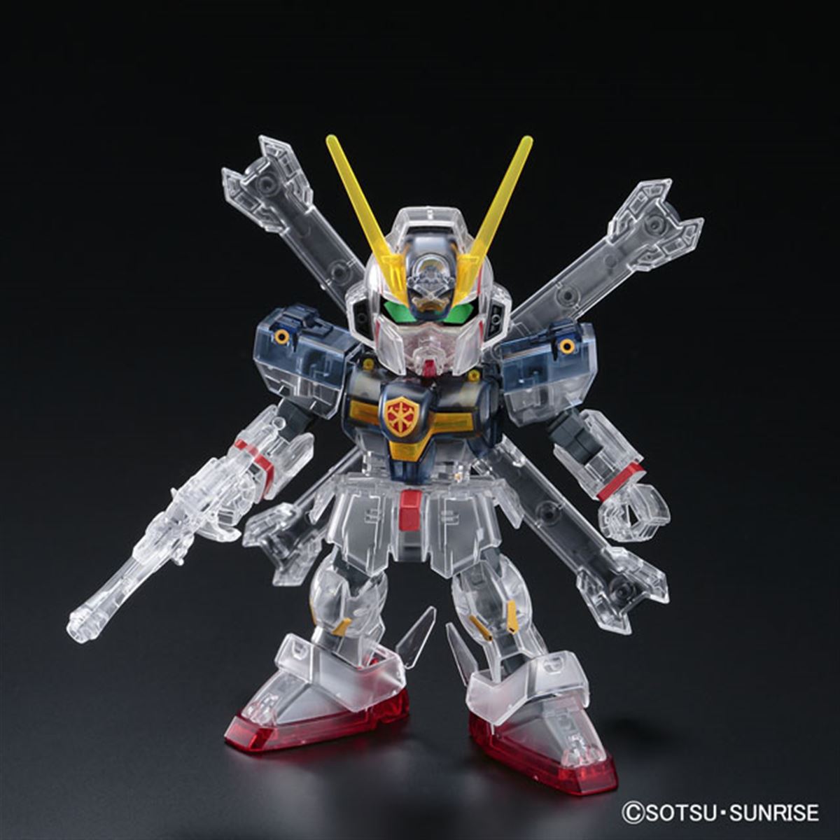 クロスボーン・ガンダム X1クリアカラー　モビルワーカーガイアマッシュ機 クロスボーン・ガンダム X1クリアカラー モビルワーカーガイア