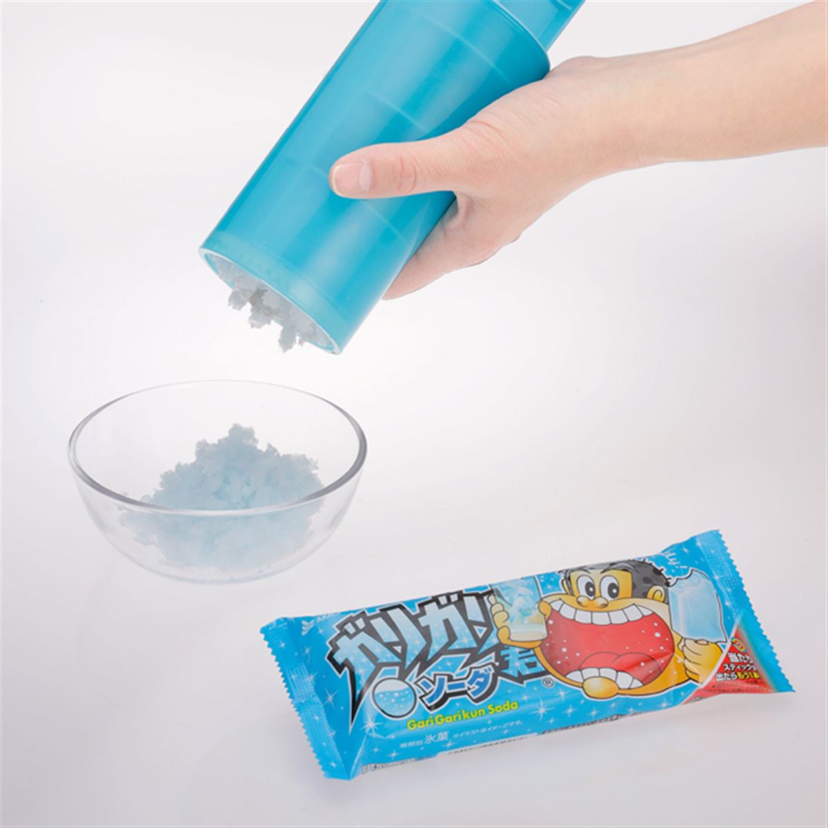 タカラトミー×赤城乳業、「ガリガリ君」用のカキ氷機を10年ぶりに復刻