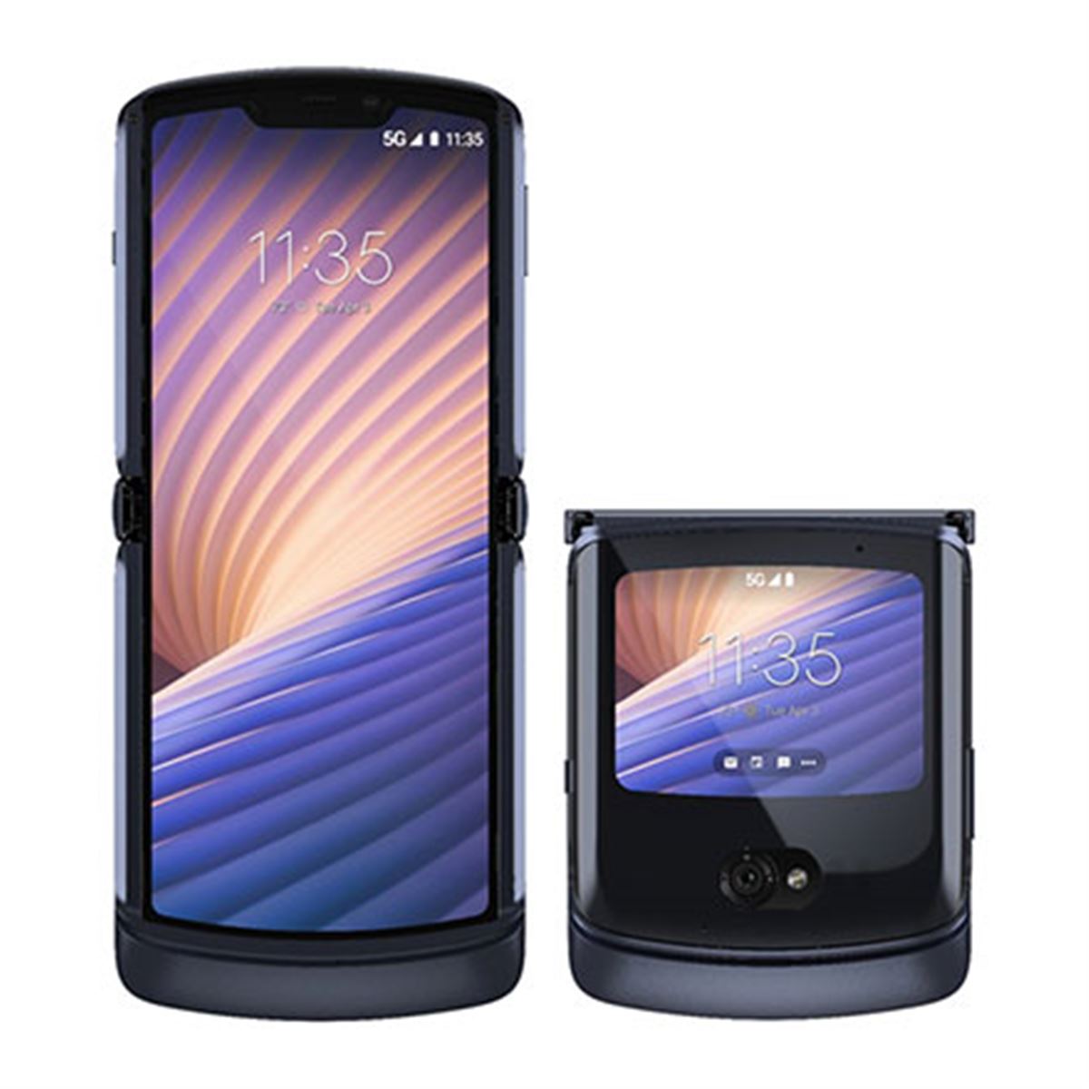 ソフトバンク、縦方向に折りたためる5Gスマホ「razr 5G」を3月下旬以降