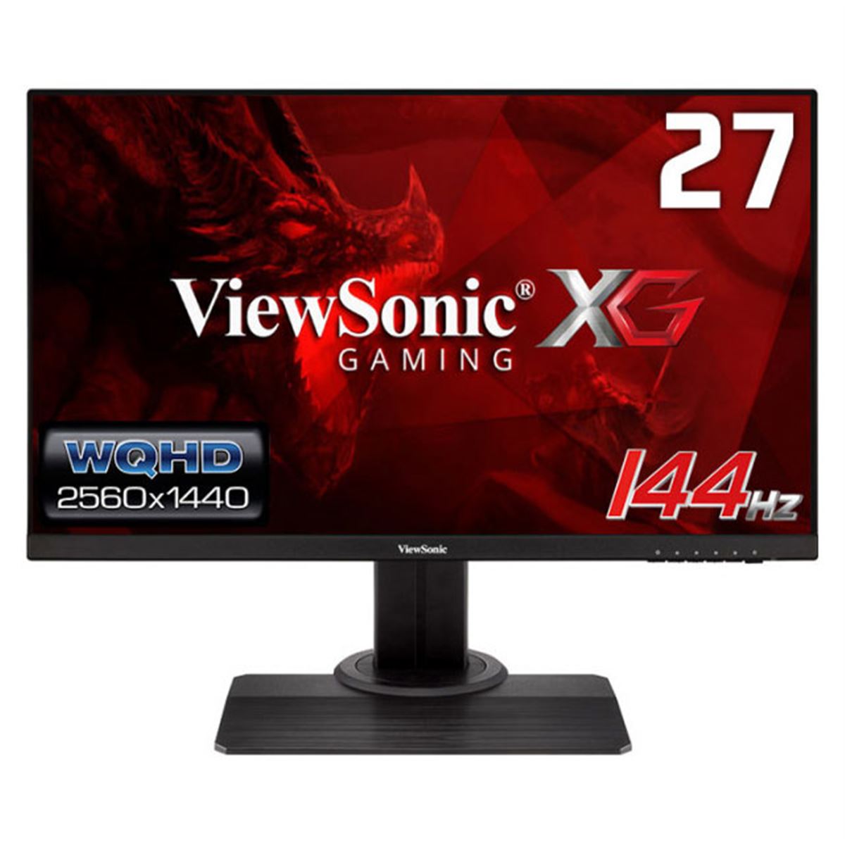 ViewSonic、2560×1440表示に対応した27型ゲーミング液晶ディスプレイ 