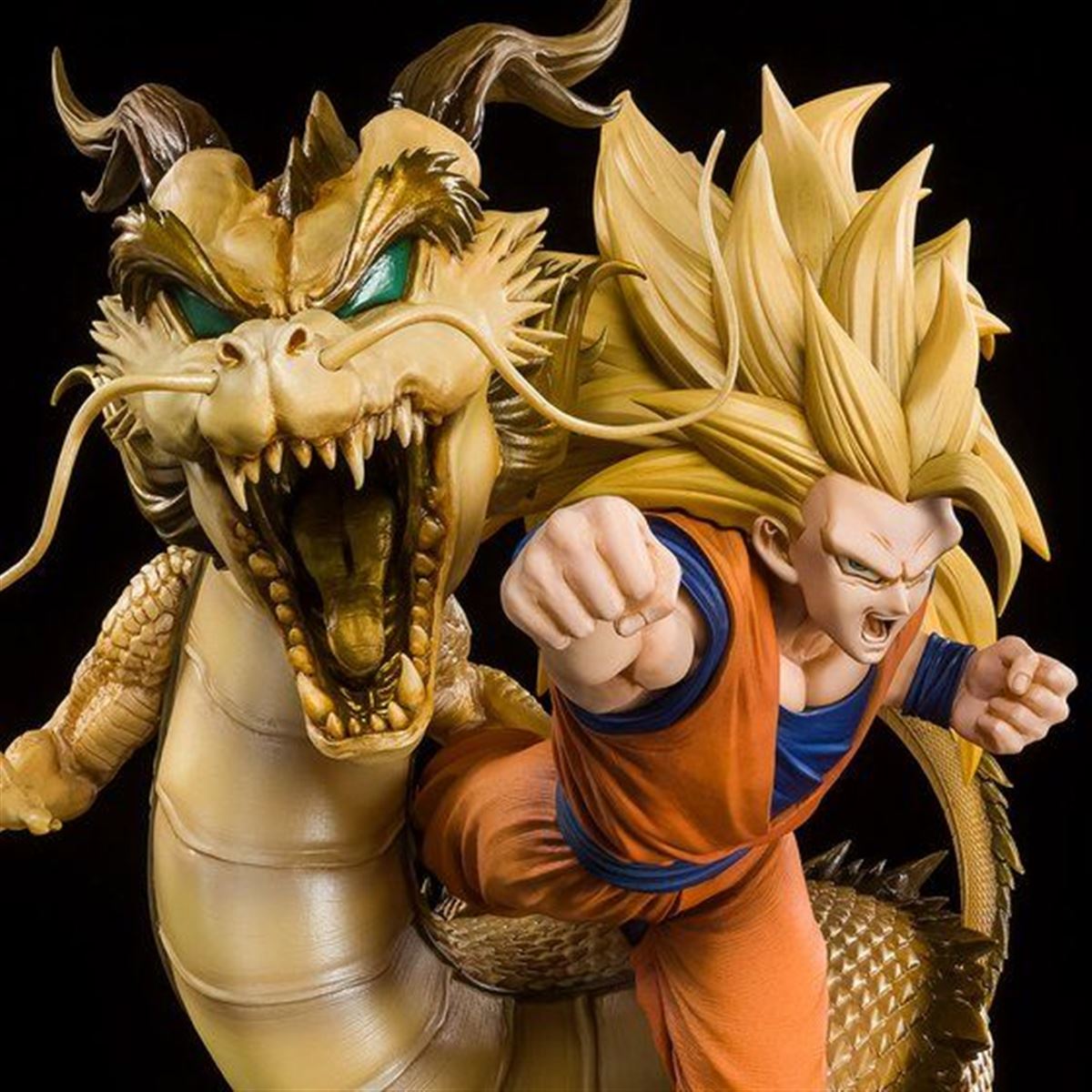 ドラゴンボール 神龍（しんりゅう）& 若き孫悟空（そんごくう） シーンスタチュー ドラゴンボール 神龍（しんりゅう）& 若き孫悟空（そんごくう