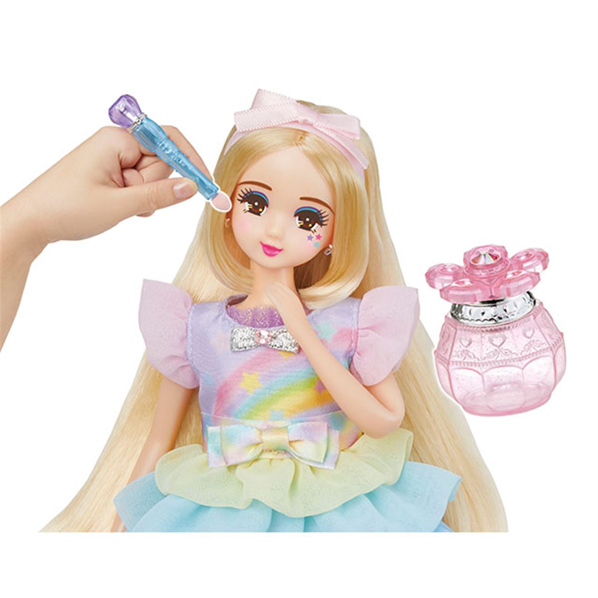 タカラトミー、メイク遊びが楽しめる「ゆめいろメイクひまりちゃん