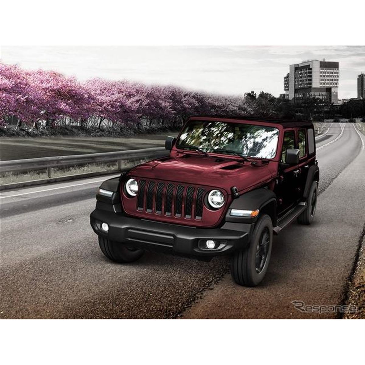 ジープ ラングラー アンリミテッド、漆黒のアクセントが際立つ限定車