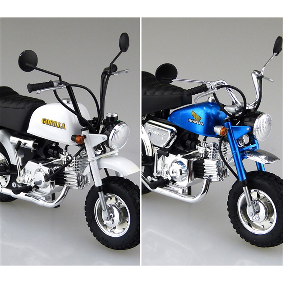 AOSHIMA、「ホンダ Z50J」ゴリラ＆モンキーのカスタム仕様をキット化 - 価格.com