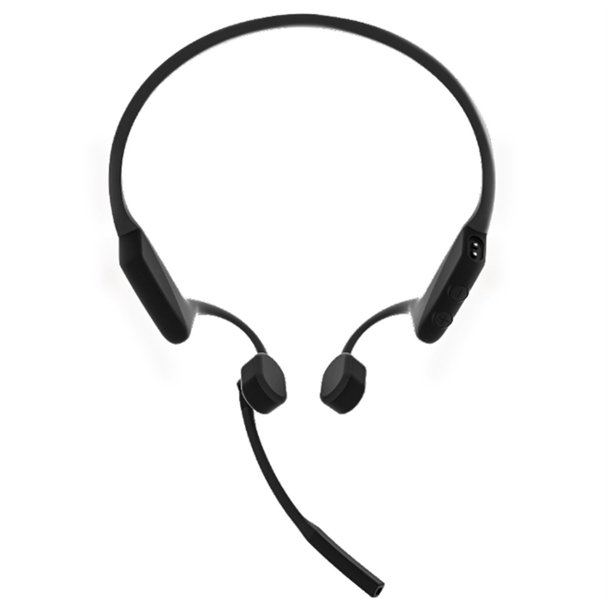 AfterShokz、骨伝導ヘッドセット「OpenComm」に新色オールブラック