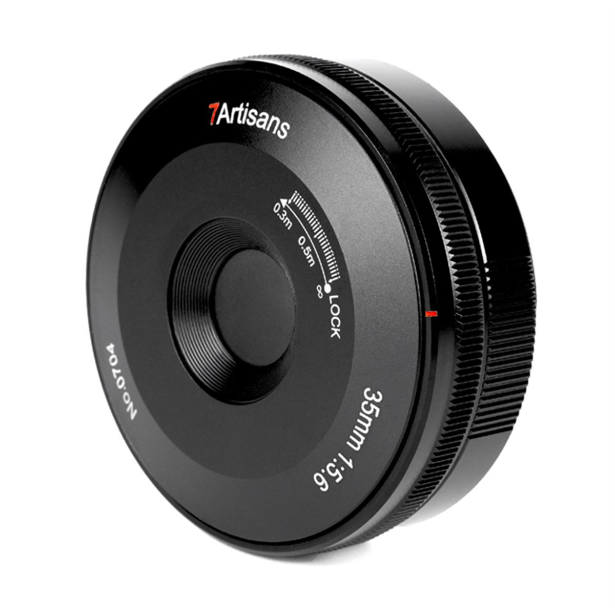 22,000円、七工匠の薄型レンズ「7Artisans 35mm F5.6」が3/30発売