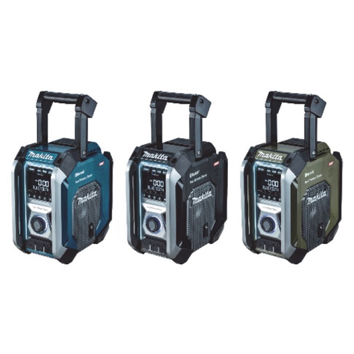 マキタ、IP65防塵・防水で“タフに使える”充電式ラジオ3機種