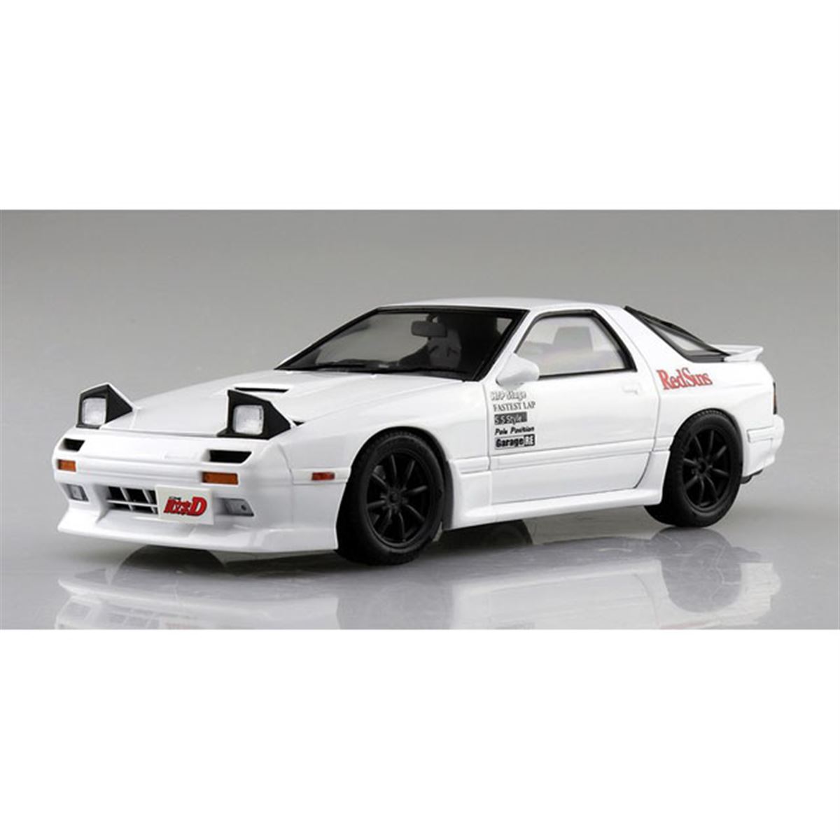 頭文字D」高橋涼介 FC3S RX-7 第11巻 赤城対決仕様の簡単組み立て1/24