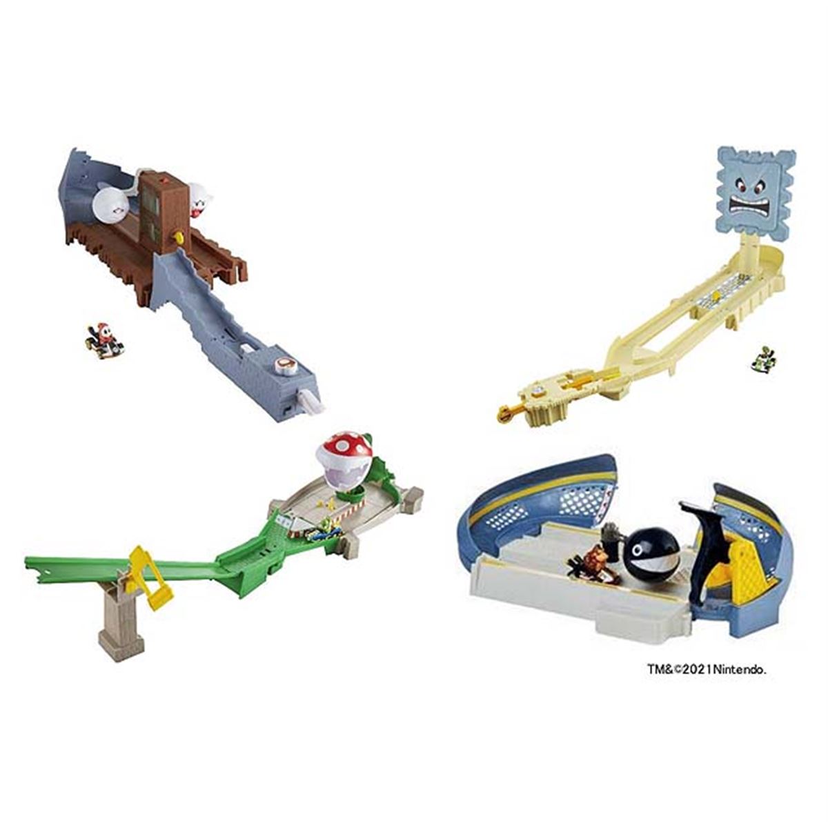 マテル、「ホットウィール マリオカート」トラックセット4種 - 価格.com