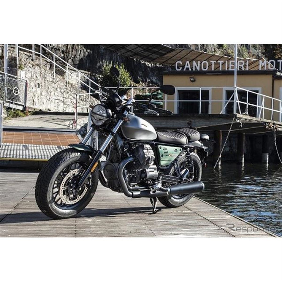 モト グッツィ、新型エンジン搭載のV9ボバーを日本市場導入…価格は134