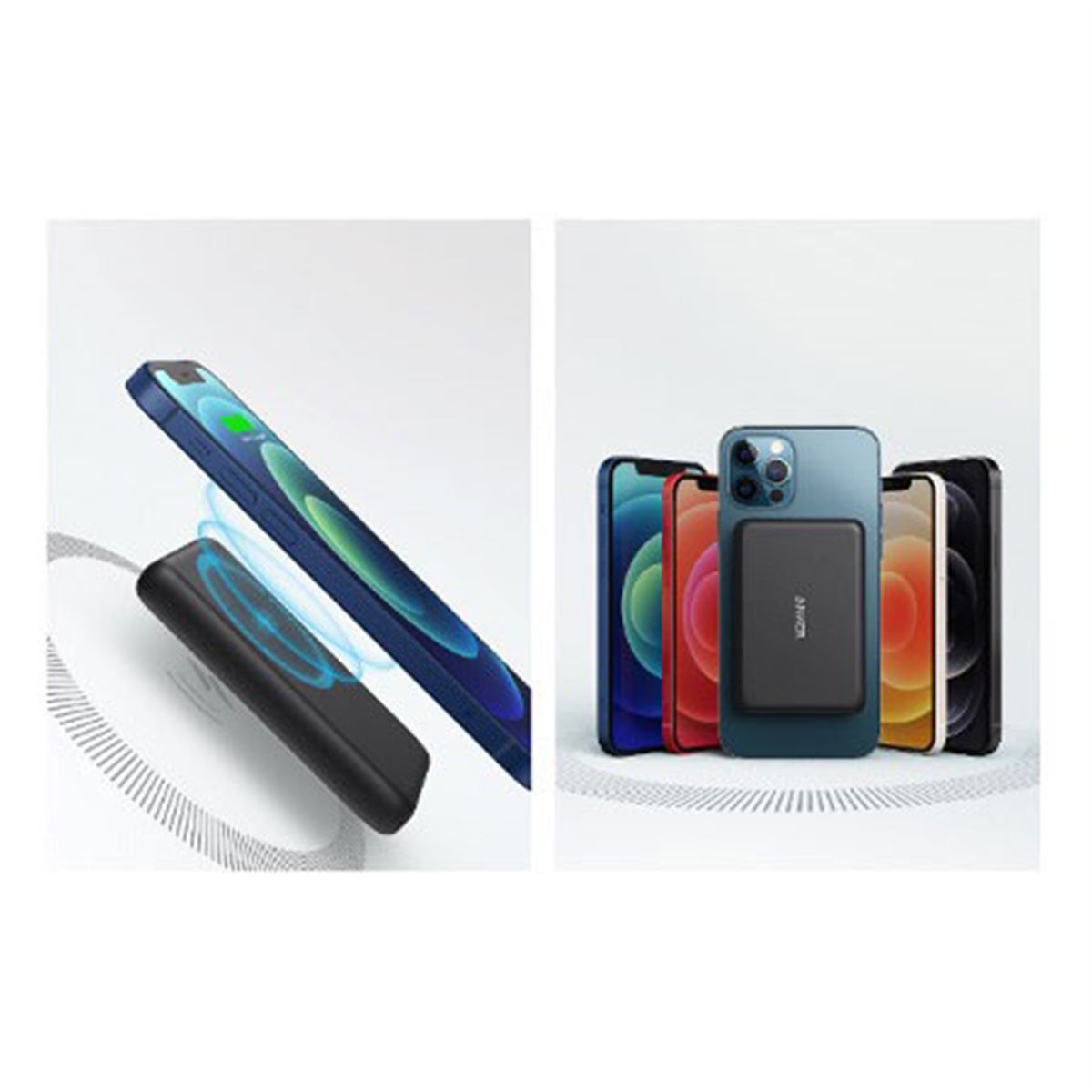 Anker、iPhone 12に装着できるマグネット式モバイルバッテリー