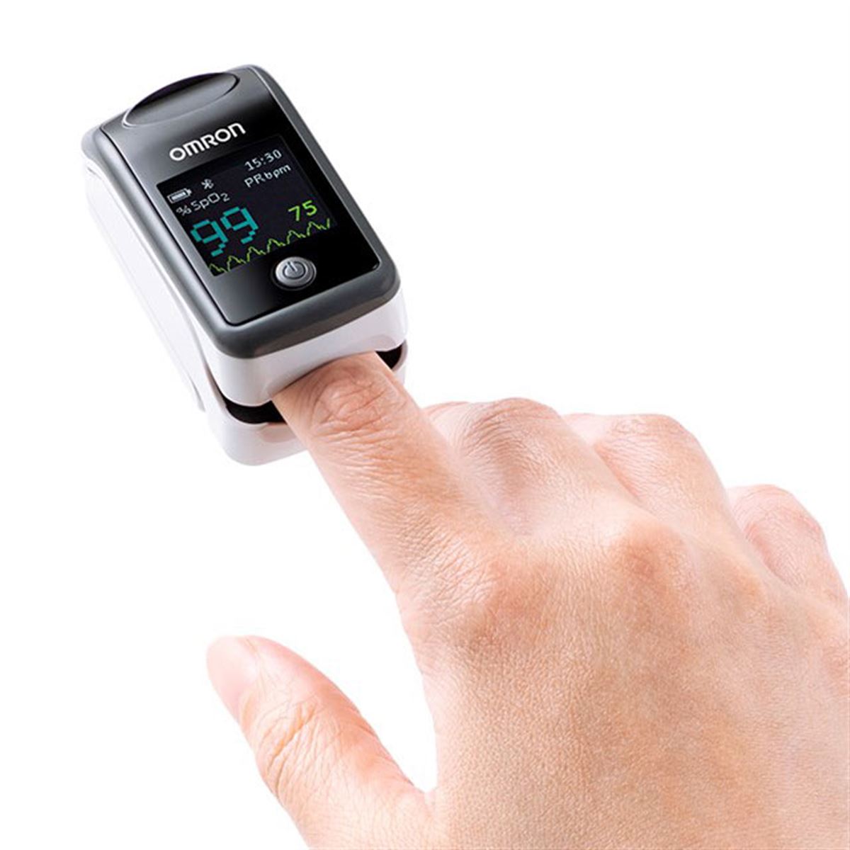 オムロン、スマホと連携するパルスオキシメーター「HPO-300T」 - 価格.com