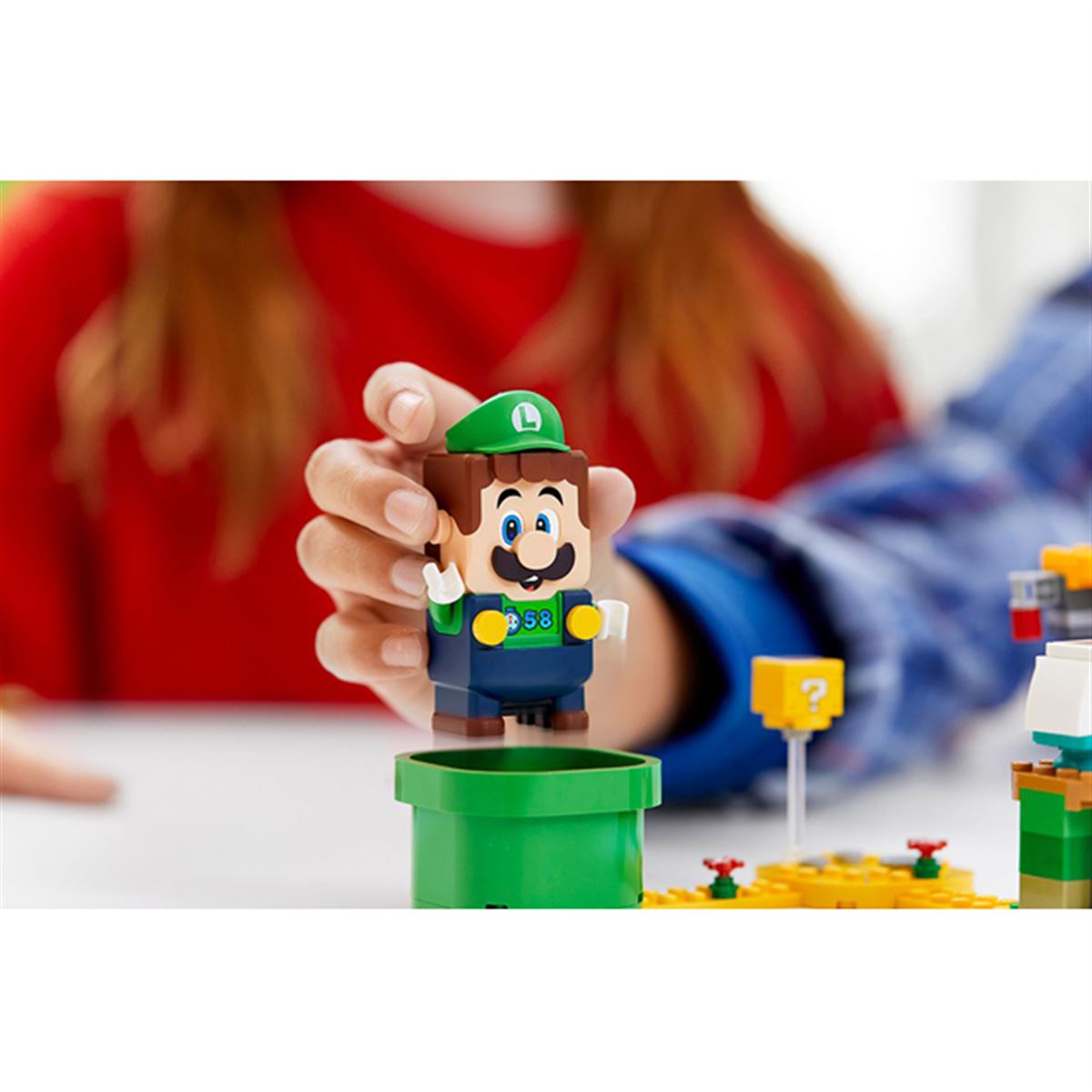 レゴ スーパーマリオ」シリーズより、ルイージ付きのスターターセット