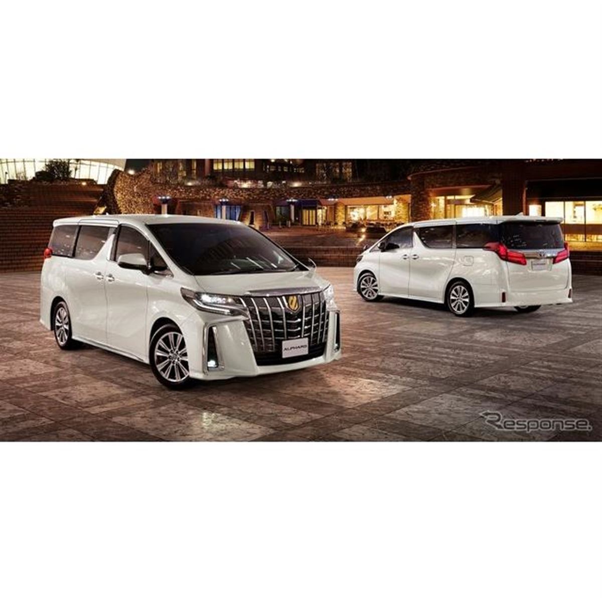 トヨタ アルファード、ゴールデンな特別仕様車発売へ…ヴェルファイアは