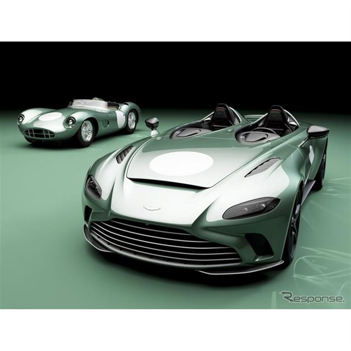 アストンマーティン、700馬力のV12スピードスターに「DBR1」仕様…伝説 