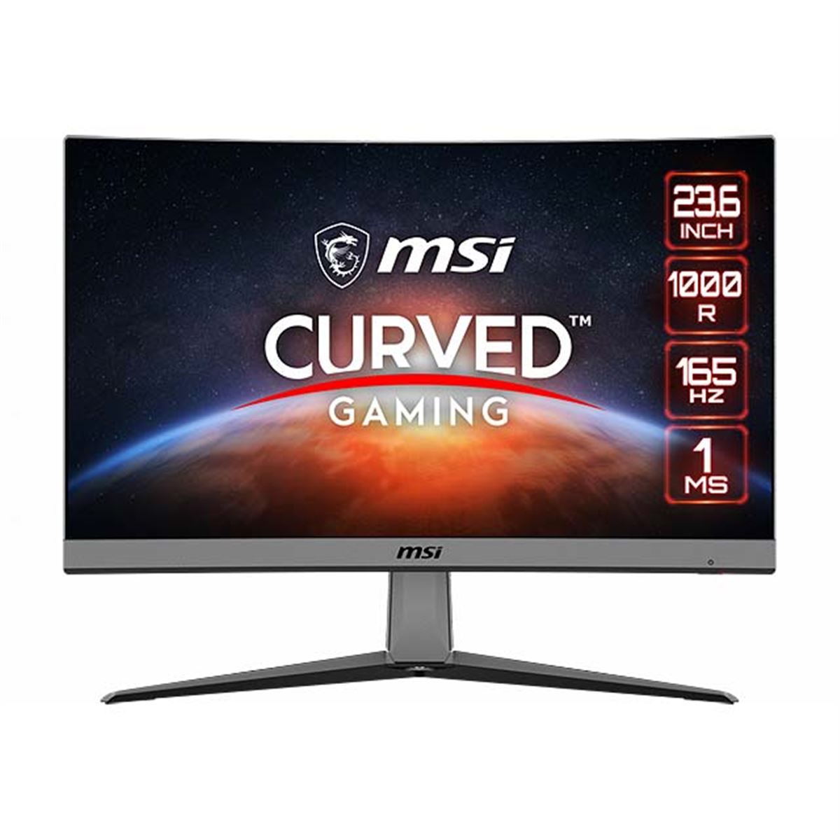 MSI、湾曲率1000Rを採用した23.6型ゲーミング液晶ディスプレイ - 価格.com