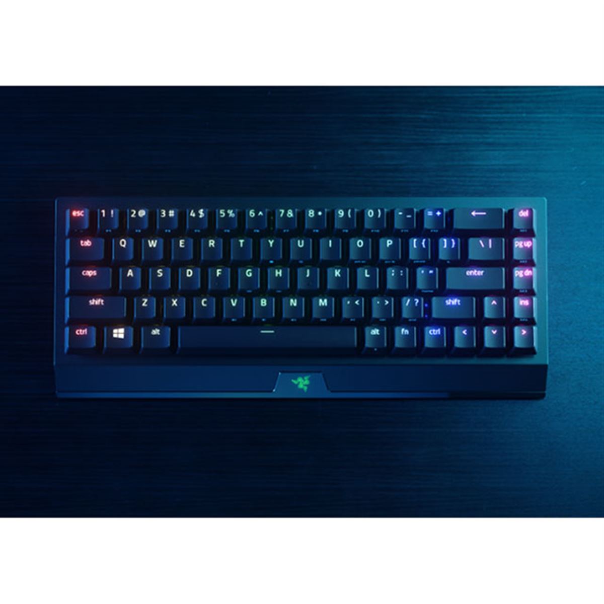 Razer、小型ワイヤレスキーボード「BlackWidow V3 Mini