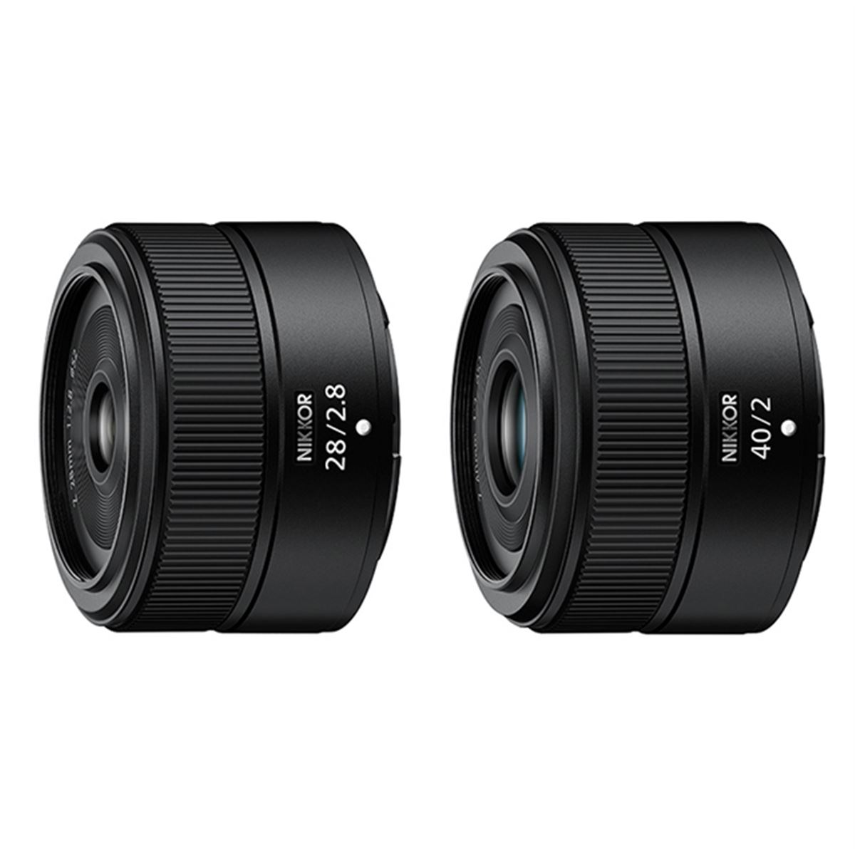 ニコン、単焦点レンズ「NIKKOR Z 28mm f/2.8」「NIKKOR Z 40mm f/2」を