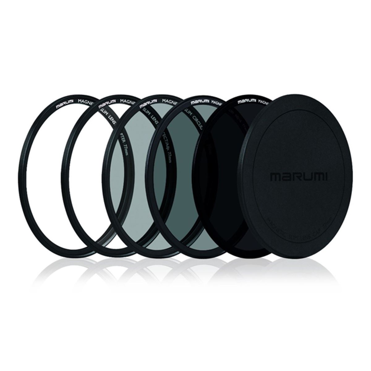 マルミ光機、マグネット式丸型フィルター「MAGNETIC SLIM FILTER