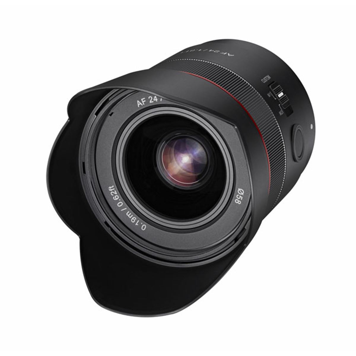 サムヤン、天体写真撮影をサポートするAFレンズ「AF 24mm F1.8 FE