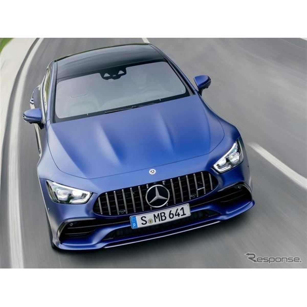 メルセデスAMG GT 4ドアクーペ に2022年型、エアサスを改良…欧州発表