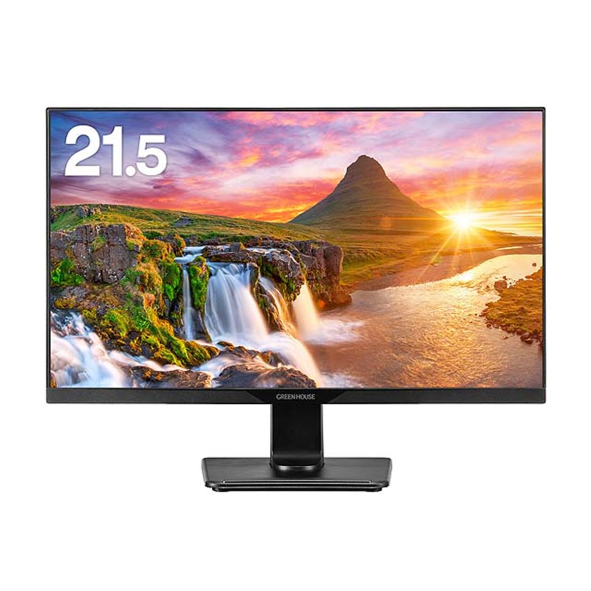 グリーンハウス、広視野角パネルを採用した21.5/23.8型液晶 