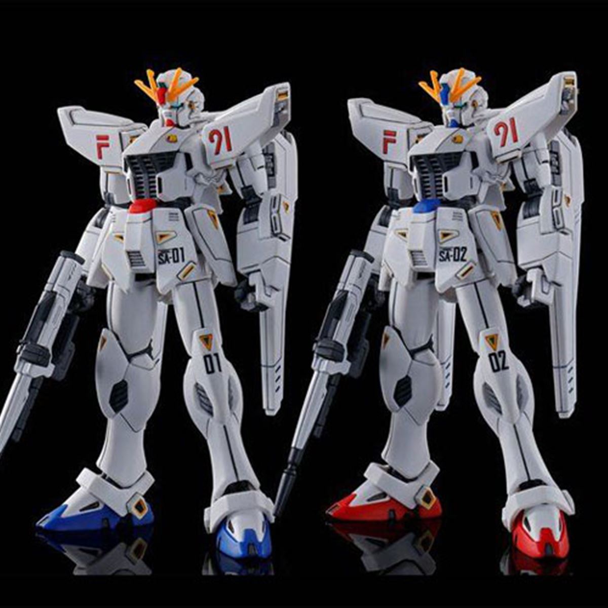 バンダイ、ガンプラ「ガンダムF91ヴァイタル 1号機＆2号機セット」の