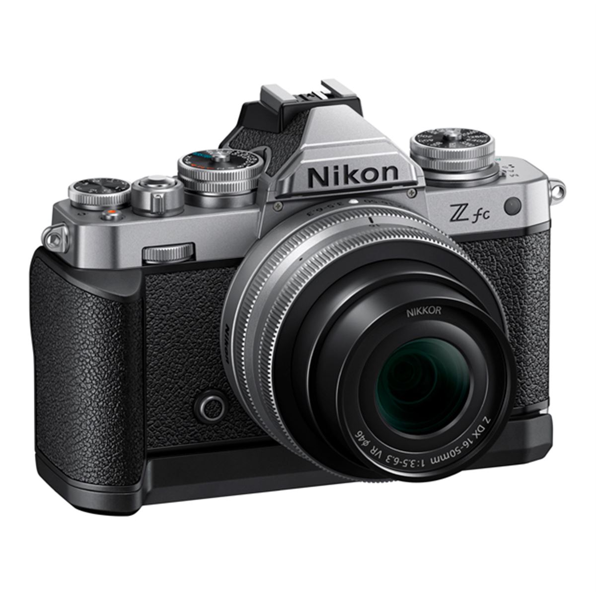 【激レア】Nikon ニコン 非売品 サイクルグローブ M 自転車 コレクター ニコン、「Z fc」と同じ擬革を採用した専用エクステンショングリップ