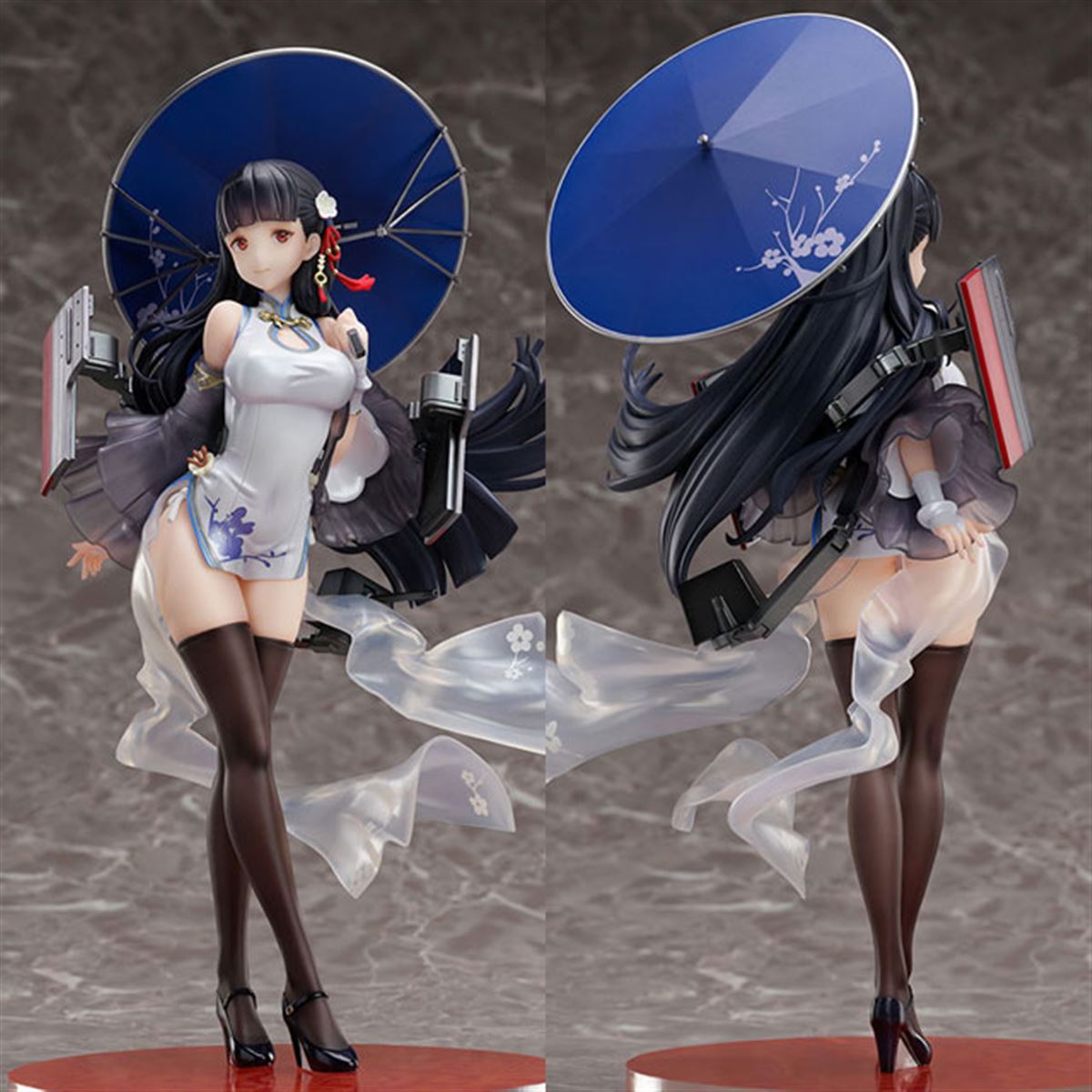 「アズールレーン」“美脚が見どころ”の軽巡洋艦・逸仙（イーシェン）1/7フィギュア - 価格.com