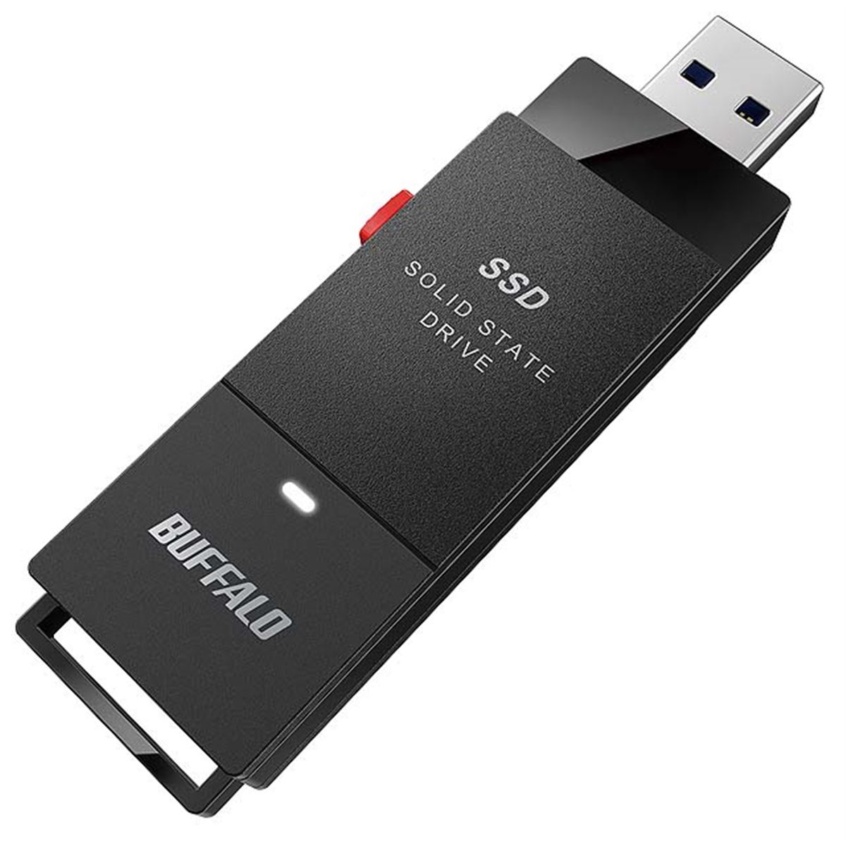 バッファロー、リード速度約600MB/sを実現したスティック型外付けSSD