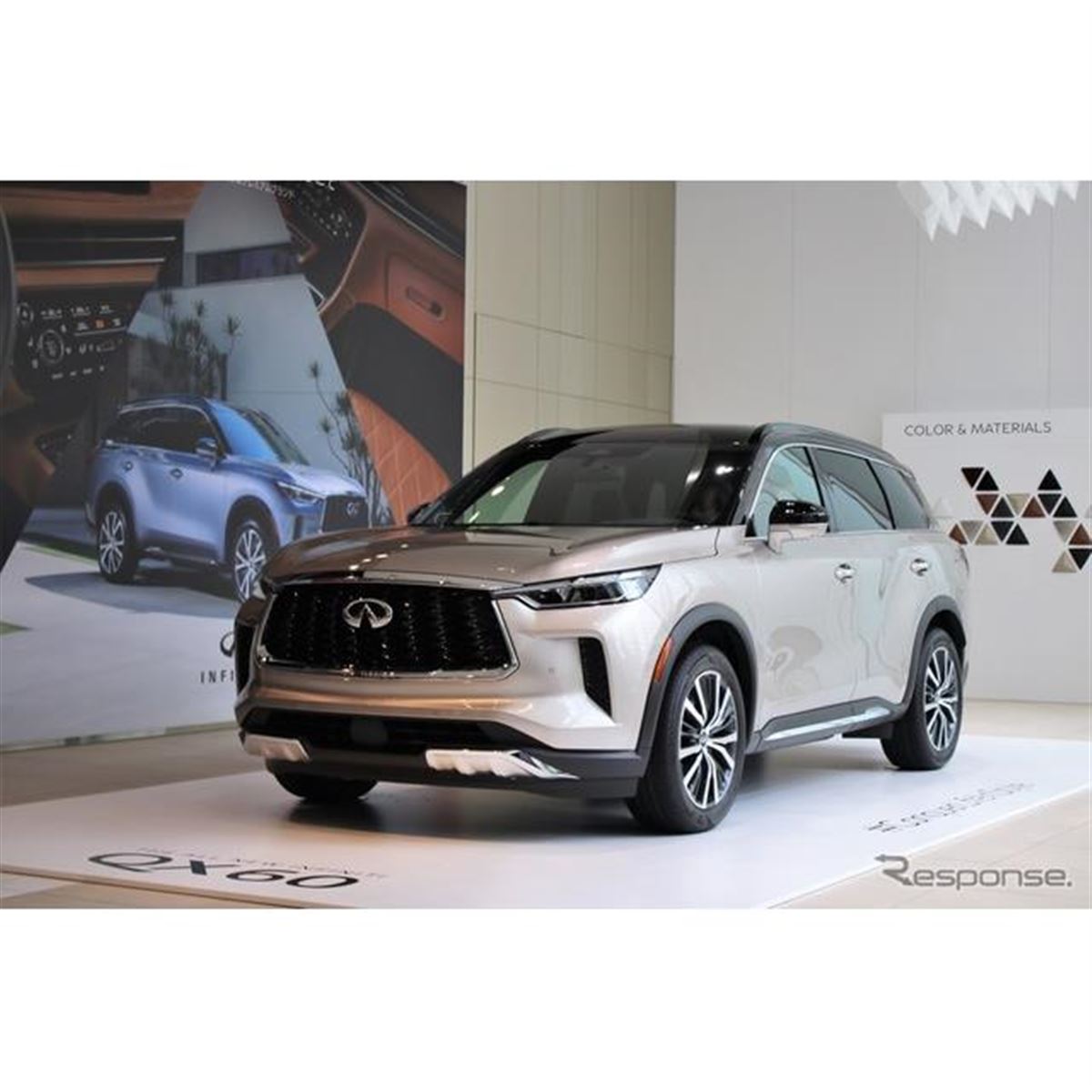 インフィニティ QX60 新型】インストルメントパネルをどれだけ薄く