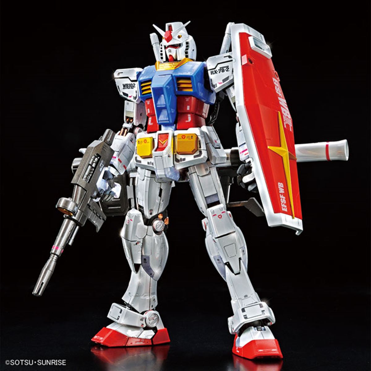 ガンプラ　MG ガンダム　チタニウムフィニッシュ MG RX-78-2 ガンダムVer.3.0」チタニウムフィニッシュの限定