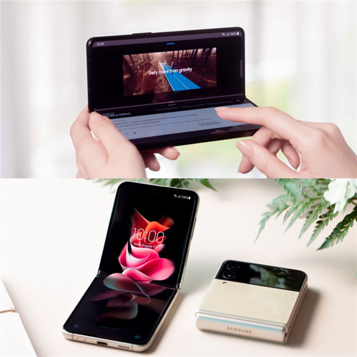 サムスン、折りたたみ新スマホ「Galaxy Z Fold3 5G」「Galaxy Z
