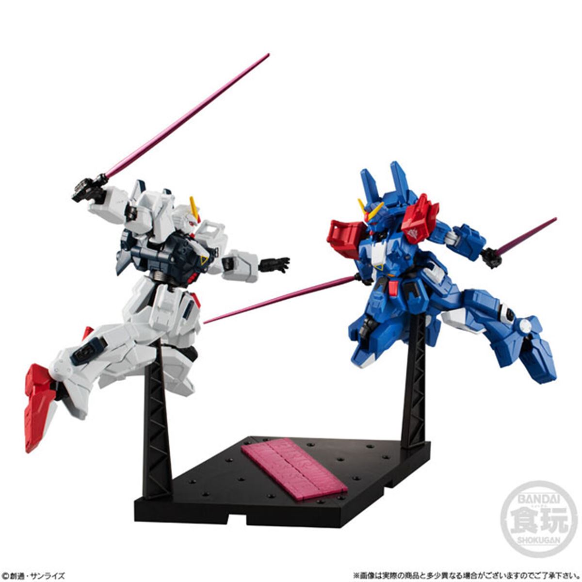 バンダイ、ガンダムGフレーム「ブルーディスティニー2＆3号機