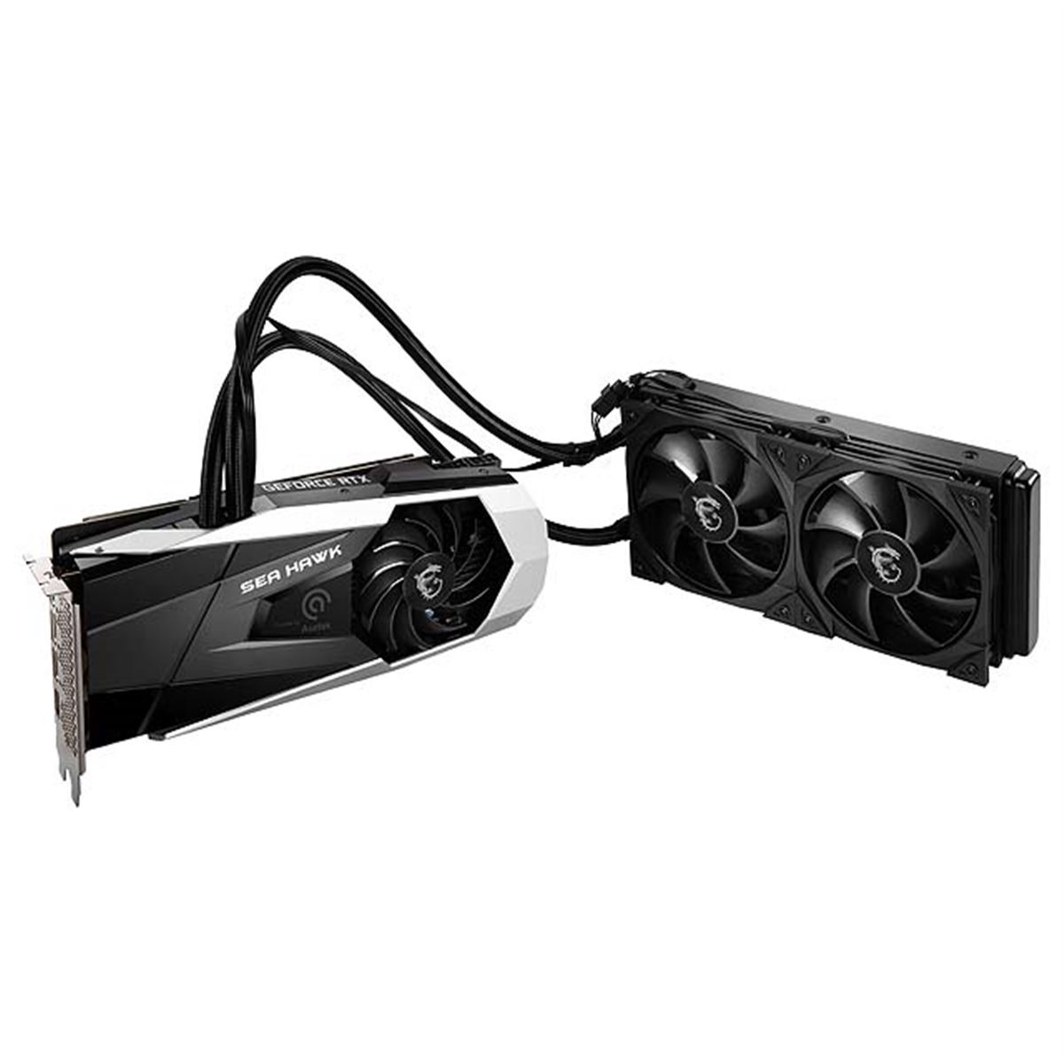 MSI、LHR版「GeForce RTX 3080」を搭載した水冷ビデオカード