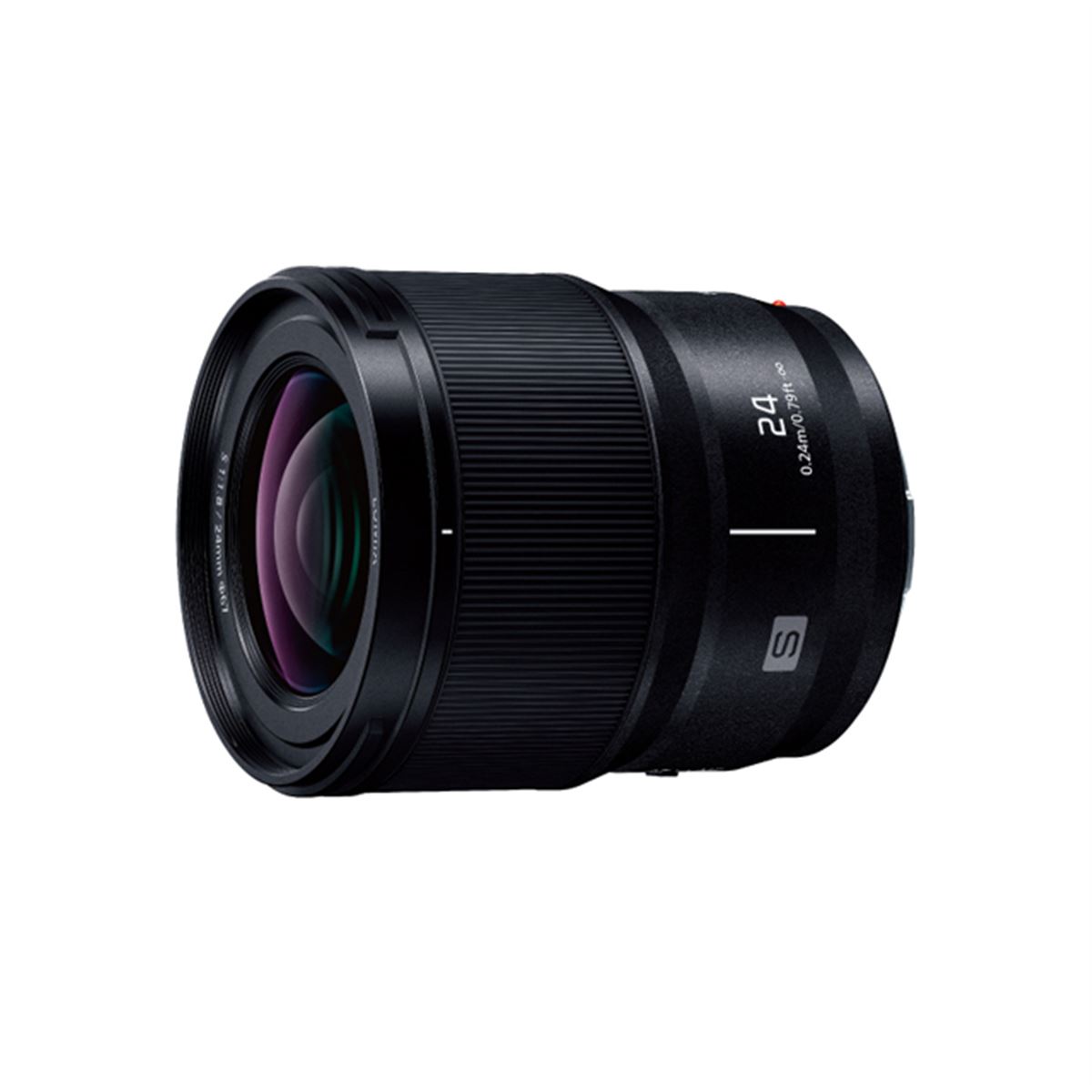 パナソニック、大口径標準単焦点レンズ「LUMIX S 24 mm F1.8」を
