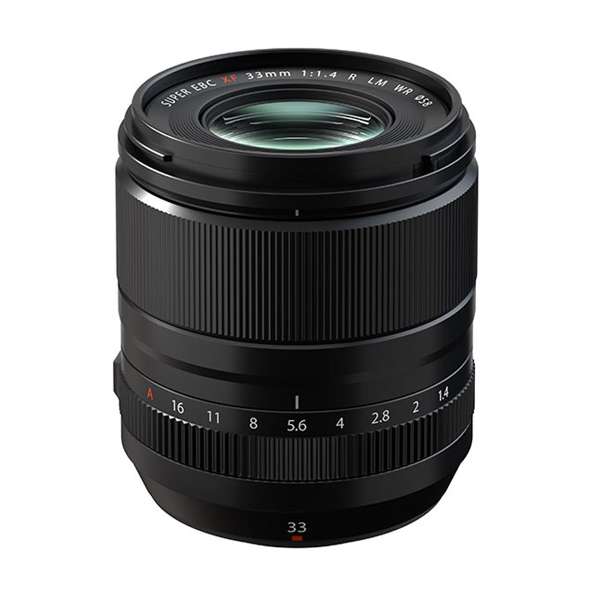 富士フイルム、大口径標準単焦点レンズ「XF33mmF1.4 R LM WR」を