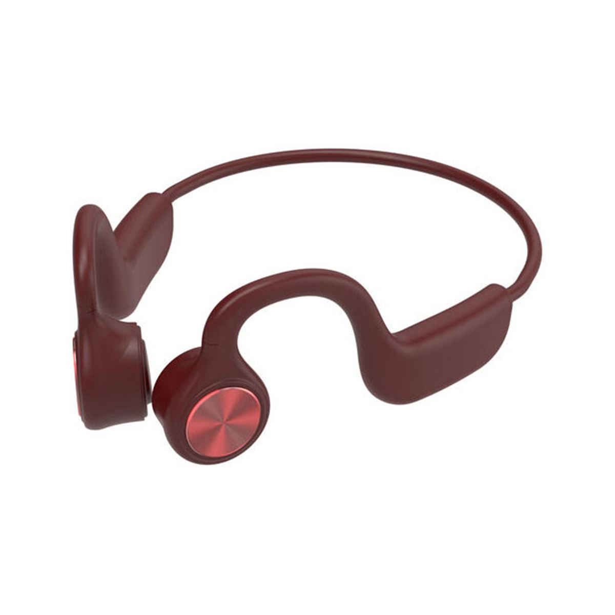 ゲオ、「骨伝導ワイヤレスヘッドホン」に新色レッド/ネイビーを追加