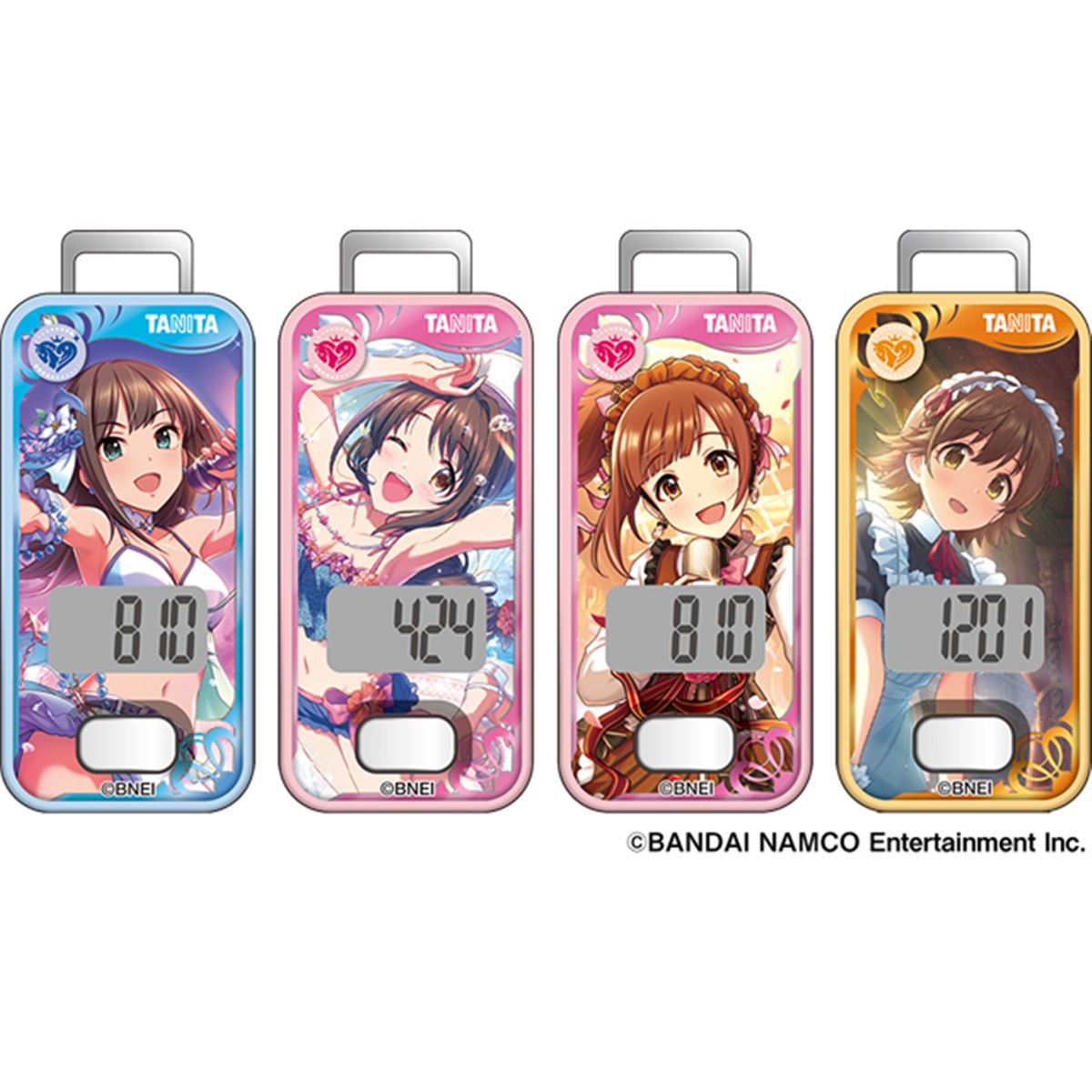アイドルマスターシンデレラガールズ　タニタコラボ　歩数計　十時愛梨 アイドルマスター シンデレラガールズコラボ | タニタオンライン