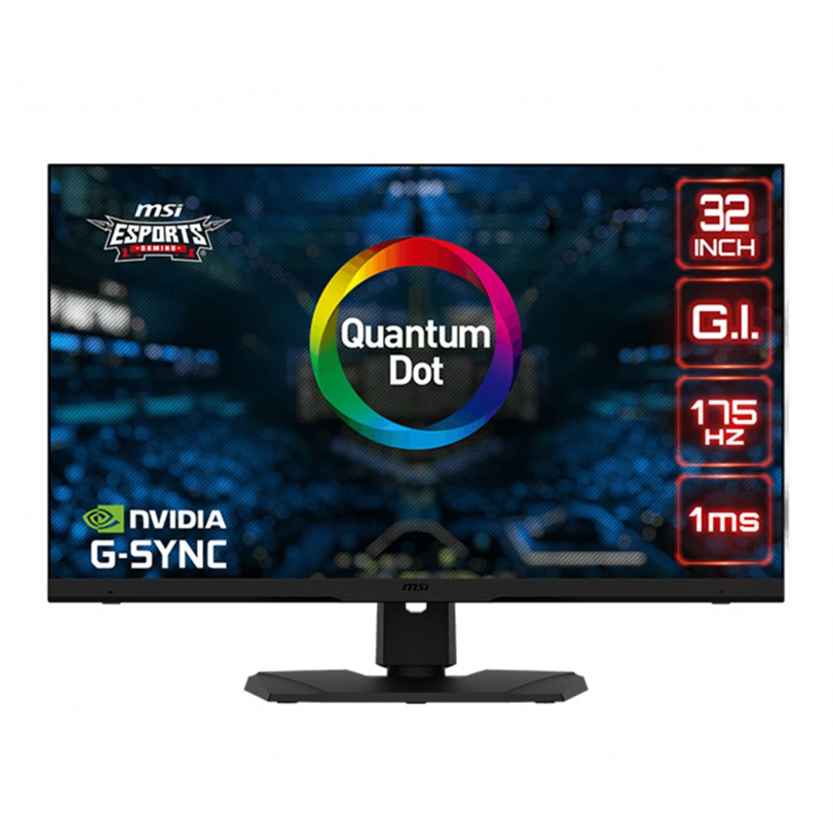 MSI、KVMスイッチ機能を搭載した32型ゲーミング液晶「Optix MPG321QRF