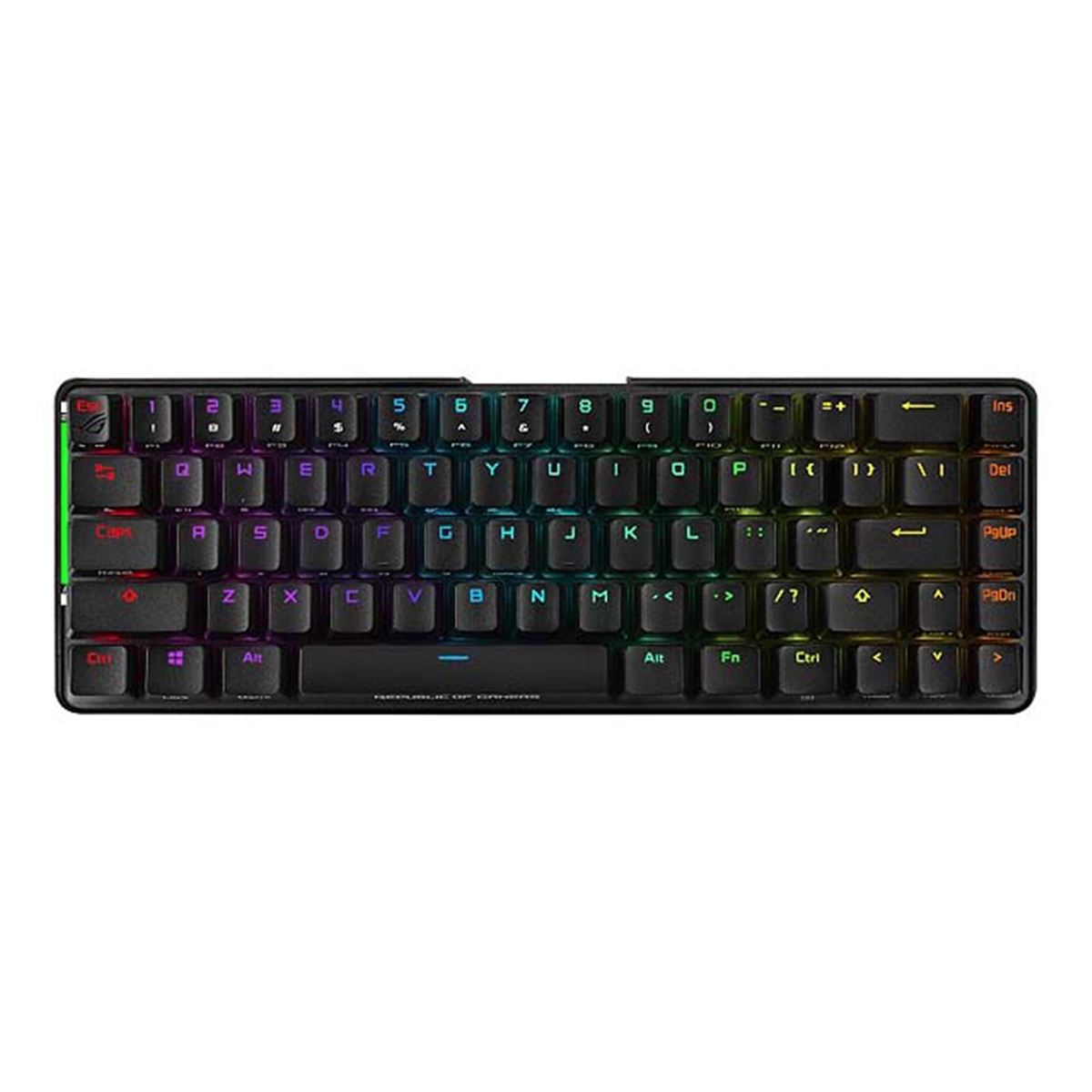 ASUS、コンパクトなゲーミングキーボード「ROG Falchion NX