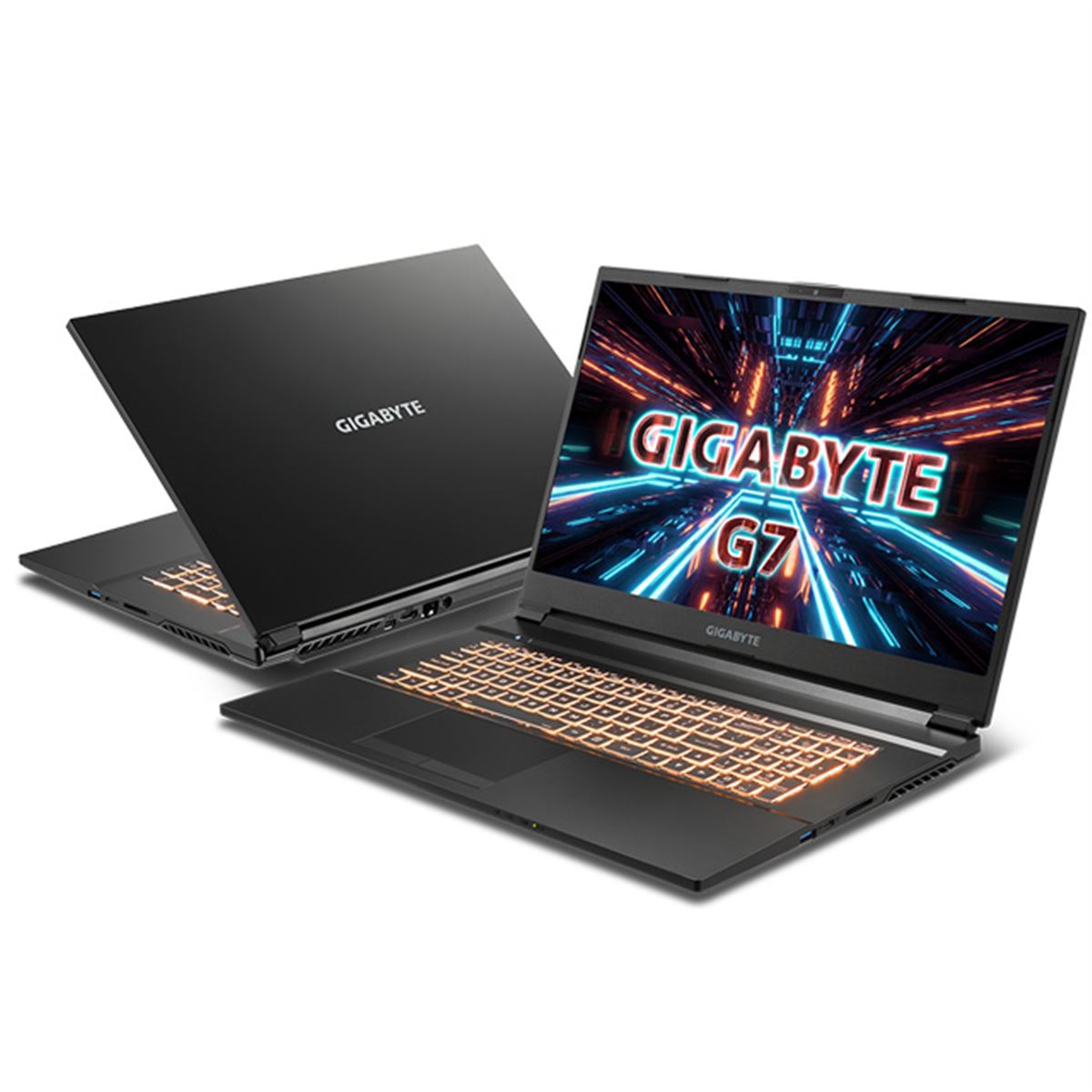 GIGABYTE G7 MD ゲーミングノートPC 本体 GIGABYTE、「GeForce RTX 3050 Ti」搭載の17.3型ゲーミングノートPC