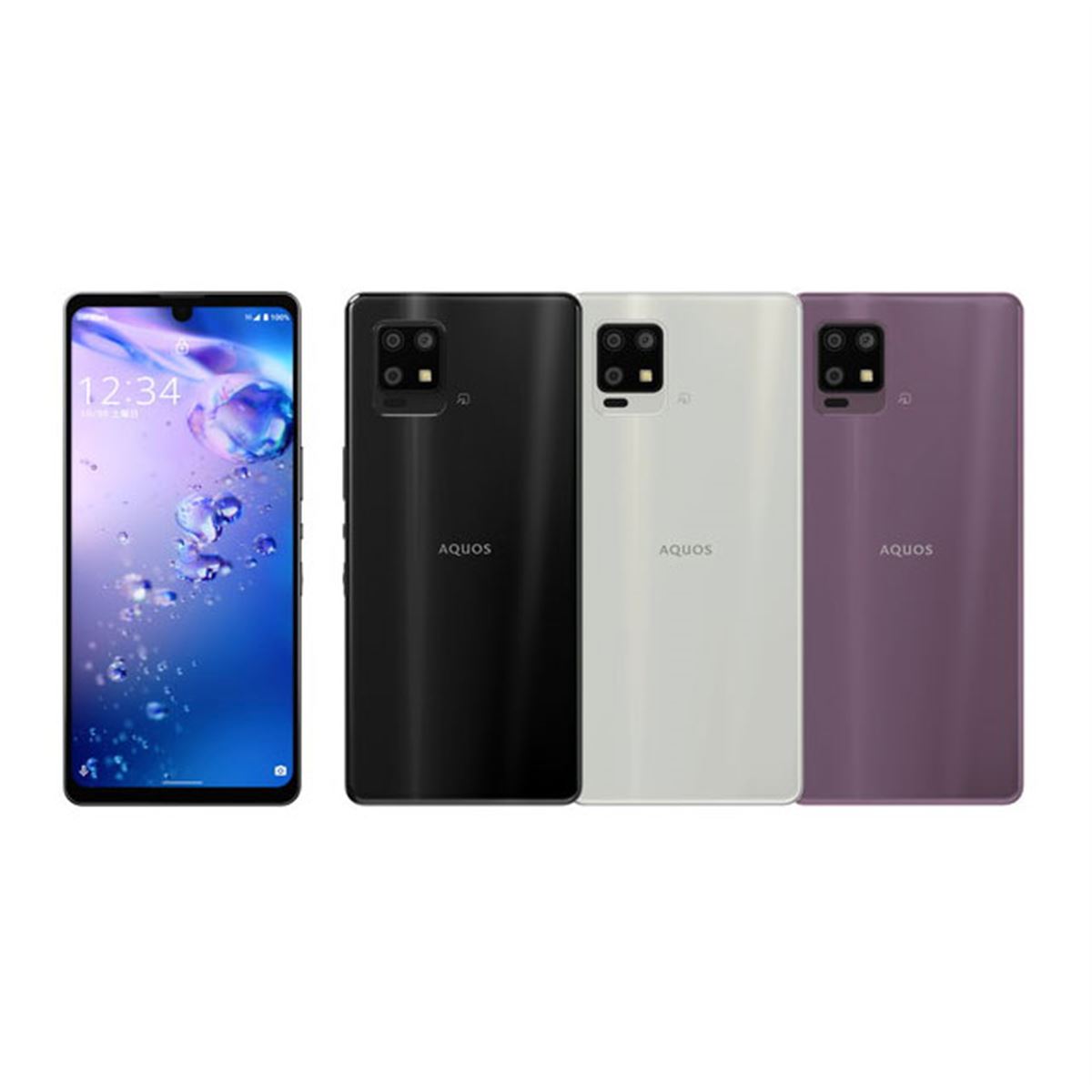 シャープ、重さ約146gの軽量ボディを採用した5Gスマホ「AQUOS シャープ、重さ約146gの軽量ボディを採用した5Gスマホ「AQUOS